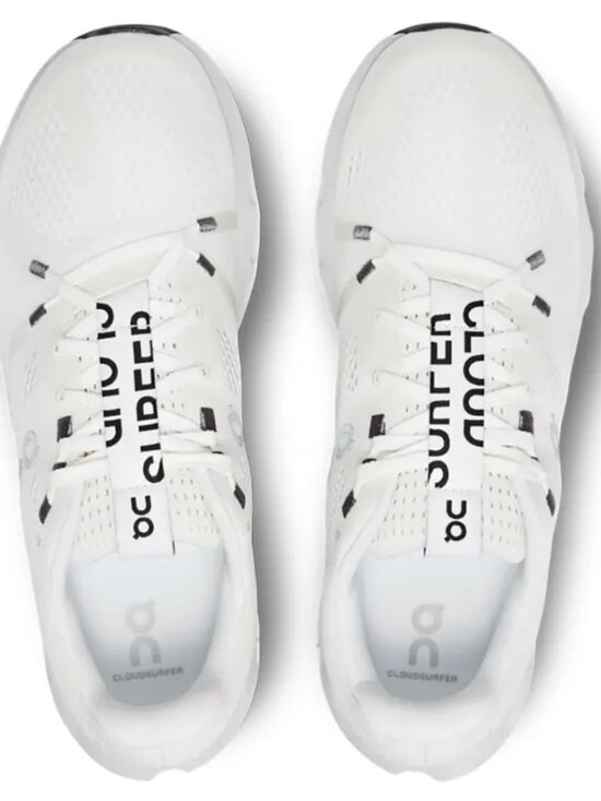 Men\'s ON CloudSurfer White/Frost, Size 10, EUC
